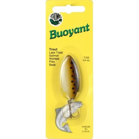 Thomas Lures Buoyant Minnow Spoon, Brown Trout