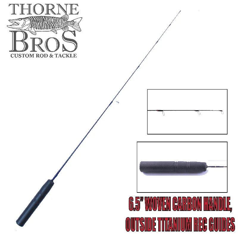 Thorne Brothers Custom Ice Rod -  Walleye Sweet Heart Options