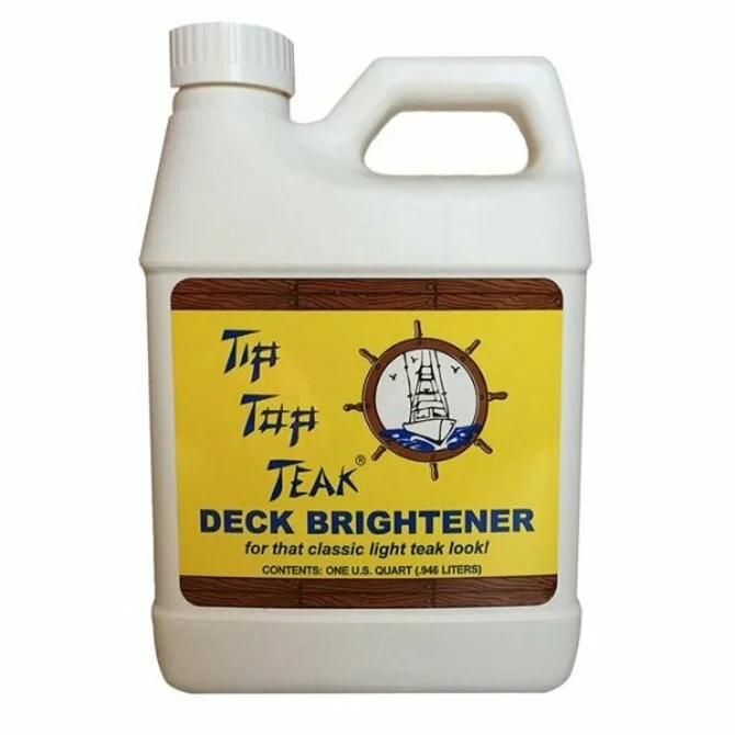 Tip Top Teak - Deck Brightener - Quart