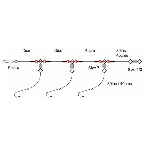 Axia 3 Hook Flapper Size 1