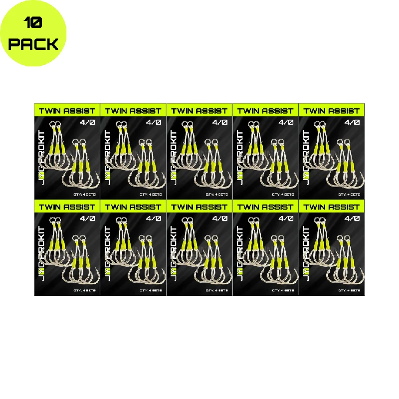 TWIN ASSIST HOOKS Value Pack 10PK