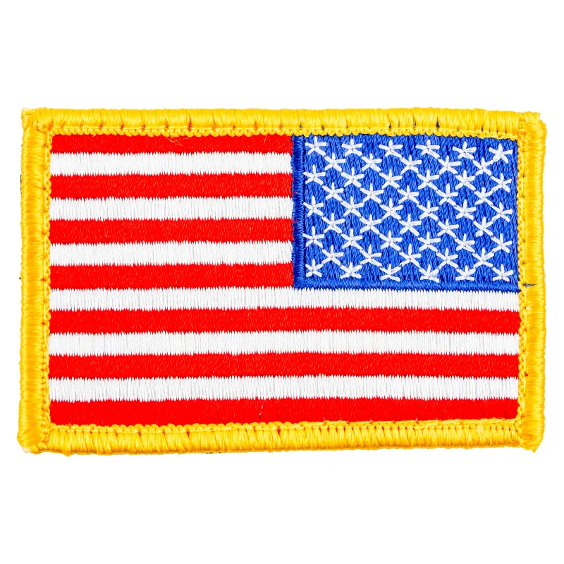 US Flag Hook and Loop Patch Right Side Full Color