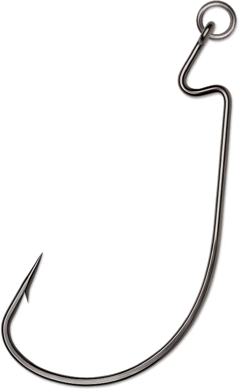 VMC Ringed Black Nickel Wide Gap Hook