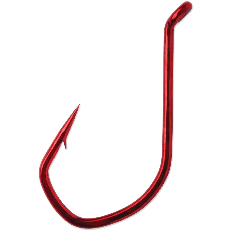 VMC TechSet Live Bait Hooks 8; Pro Pack; Tin Red