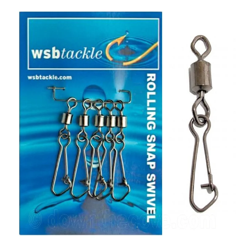 WSB Rolling Snap Swivels (Pack of 5)