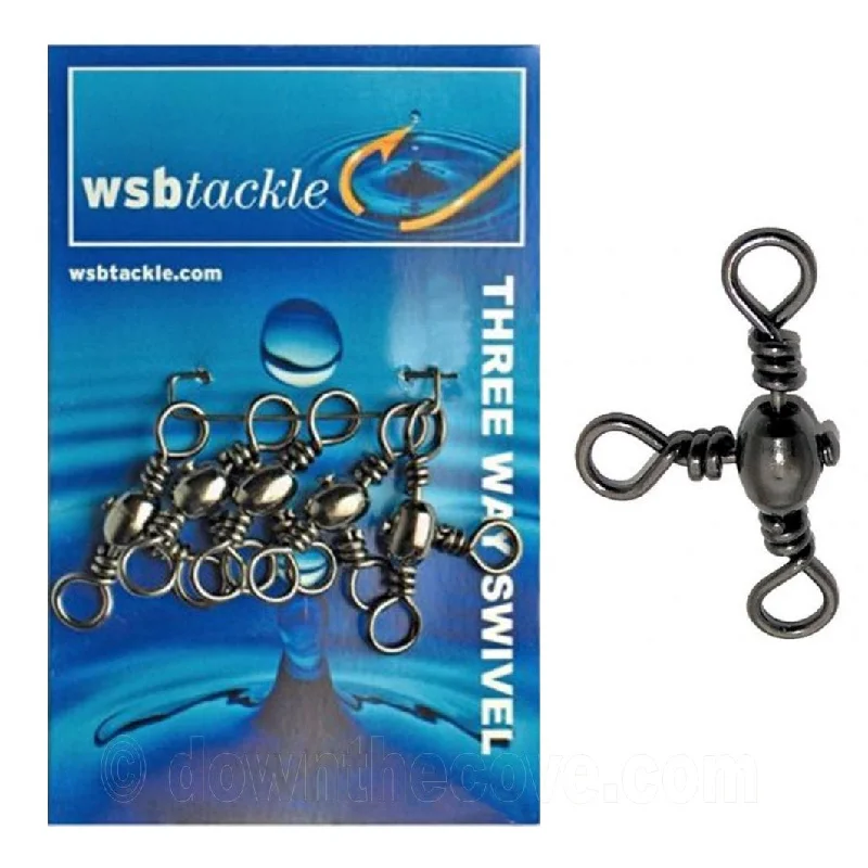 WSB Three Way Swivels (Pack of 5)