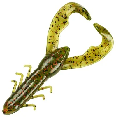 YCW302 3.5 in. Christie Craw Watermelon Red Flake Fishing Lure - Pack of 8