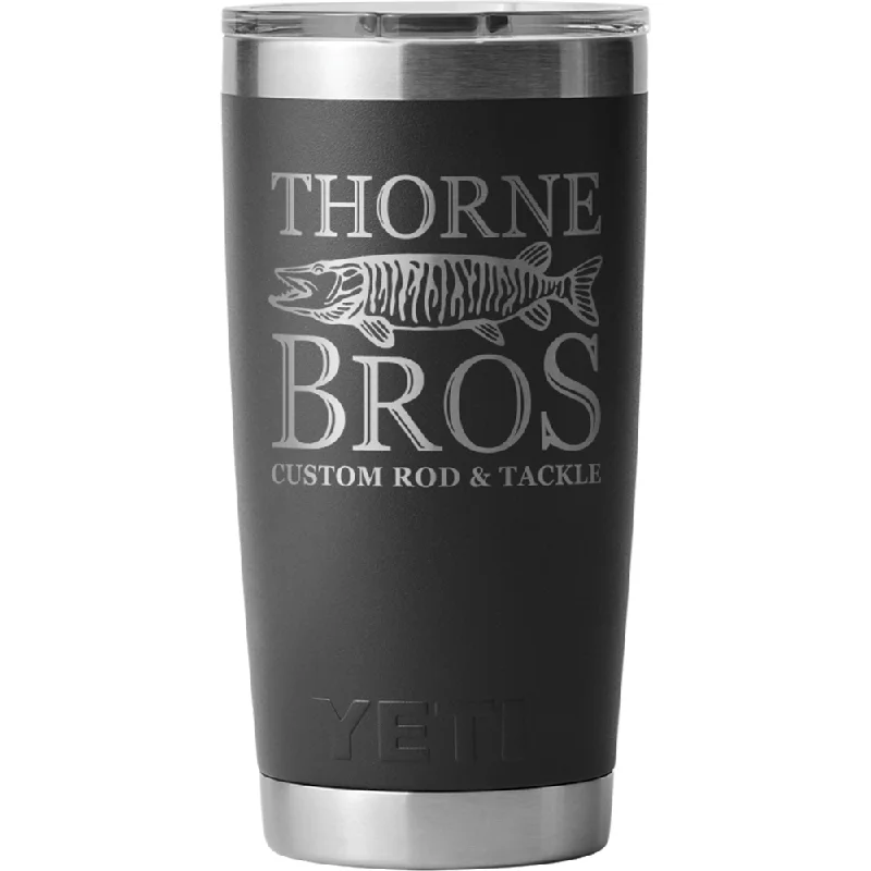 Yeti Thorne Bros. Logo Rambler 20oz. Tumbler - w/ MagSlider Lid